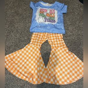 Marie Nicole Clothing spooky Vibes set 12-18 months